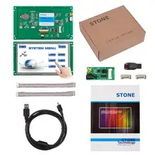 

7.0 Inch 800x480 HMI TFT Display Module with Controller Board + Touch Panel + Software