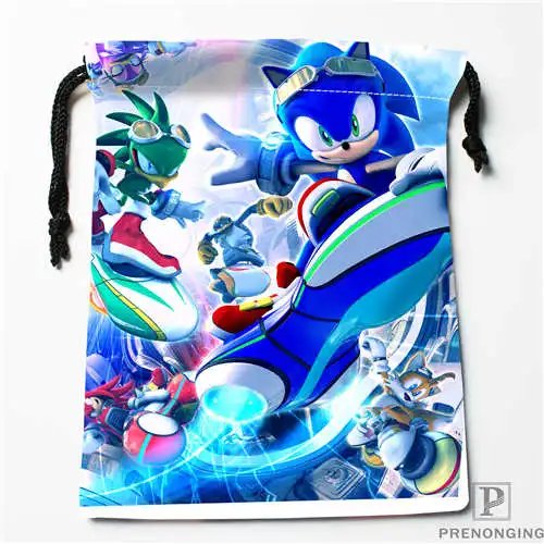 Пользовательские печати sonic_the_hedge сумки для покупок на шнурках дорожный мешочек для хранения плавать Пешие прогулки игрушка сумка унисекс мульти Size18-12-31-106