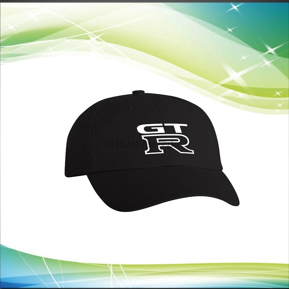 GTR-черная неструктурная регулируемая бейсболка