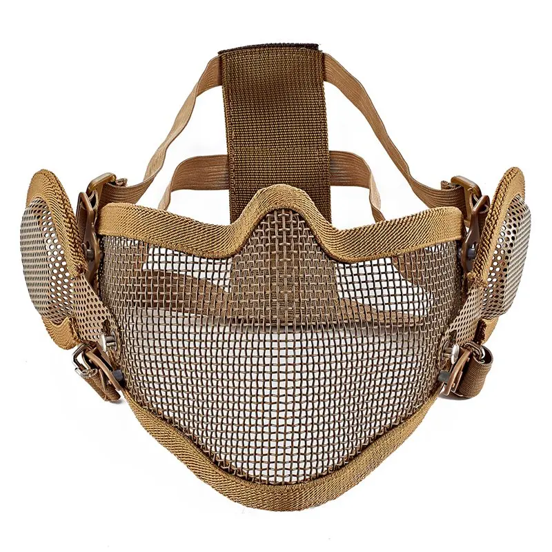 Унисекс Солнцезащитная сетка защита для полости рта езда спортивное оборудование открытый езда дышащий лицо половина маска
