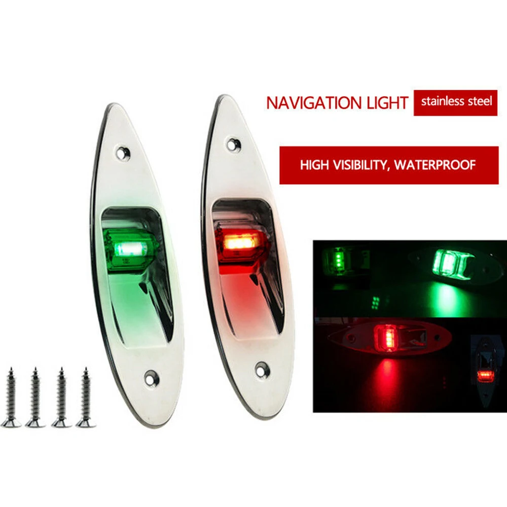 

Corrosion resistant Navigation Light Stainless Steel D2944 12V DC ship