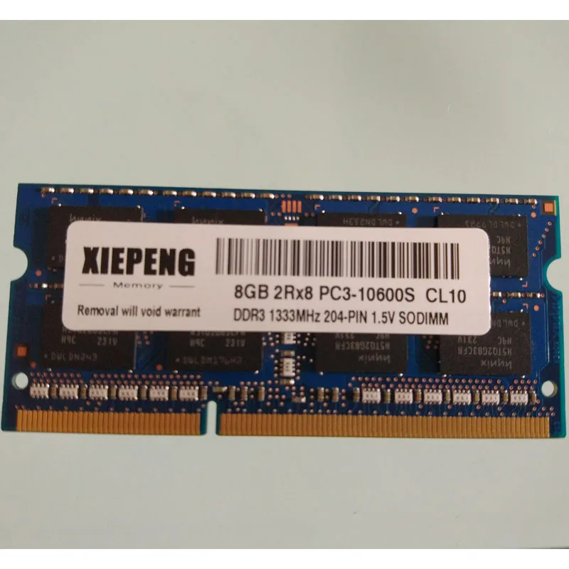 Память для ноутбука Lenovo ThinkPad T430u T430s T430 Edge S430 E130 8 ГБ DDR3 1600 МГц PC3 12800 RAM 4G 2Rx8 1333