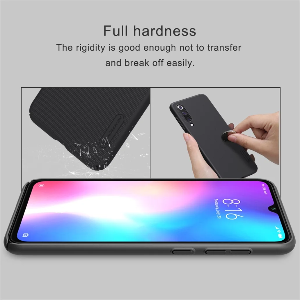 Чехол для Xiaomi Mi 9 чехол Mi9 Explorer SE суперматовый Nillkin жесткая задняя крышка из
