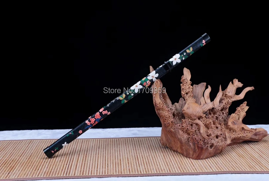 Leather Saya Chinese KungFu Straight Dao Sword Strong High Manganese Steel Blade Sharp WuShu Tang Dynasty Saber