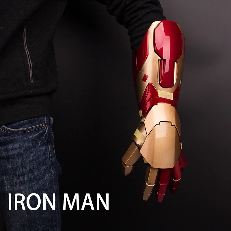 Marvel Legends, игрушки, новинка, железный 1/1 человек, носимая механическая рука, ПВХ, 47 см, Мстители, фигурки, модель фильма, коллекционная, Figma, подарок