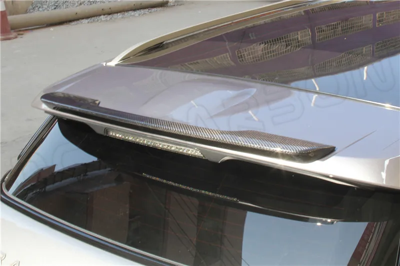 Car Spoiler Carbon Fiber Spoiler Wings Car Styling For Land Rover Range Rover Evoque 2012 2013 2014 2015