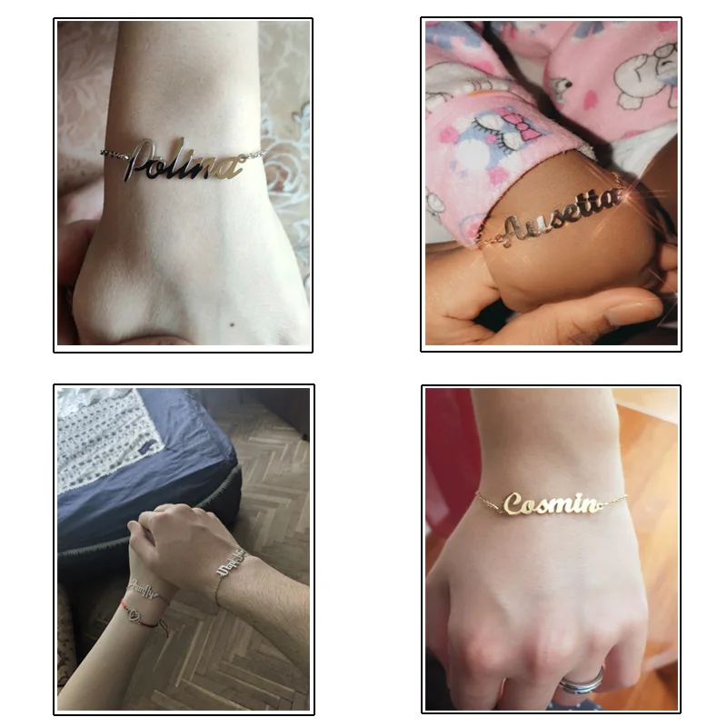 Custom Name Letter Number Personalized Bracelet Love Heart Anniversary Brithday Festival DIY Customized Piercing Bangle Jewelry Custom Name Letter Number Personalized Bracelet Love Heart Anniversary Brithday Festival DIY Customized Piercing Bangle Jewelry