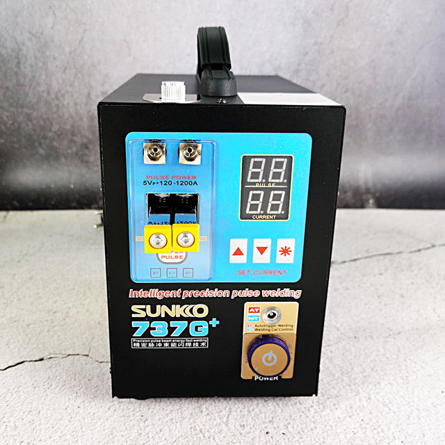Spot Welding Machine SUNKKO 737G+ Battery Spot Welder 4.3KW LED Light 0
