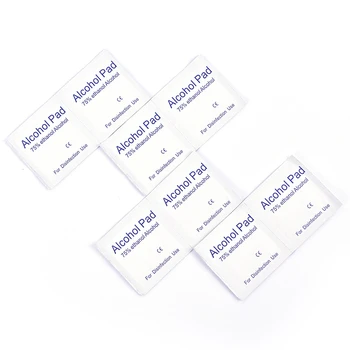 

100pcs/Box Professional Alcohol Swabs Wet Wipes 75% alcohol +non-woven fabrics First Aid Home Sterilization