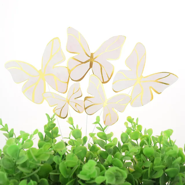 Decoração para comemoração de aniversário infantil, borboleta, cobertura de  bolo, rosa, bandeiras, casal, presente para meninas, casamento, festa de  noiva, decoração diy, natal - AliExpress