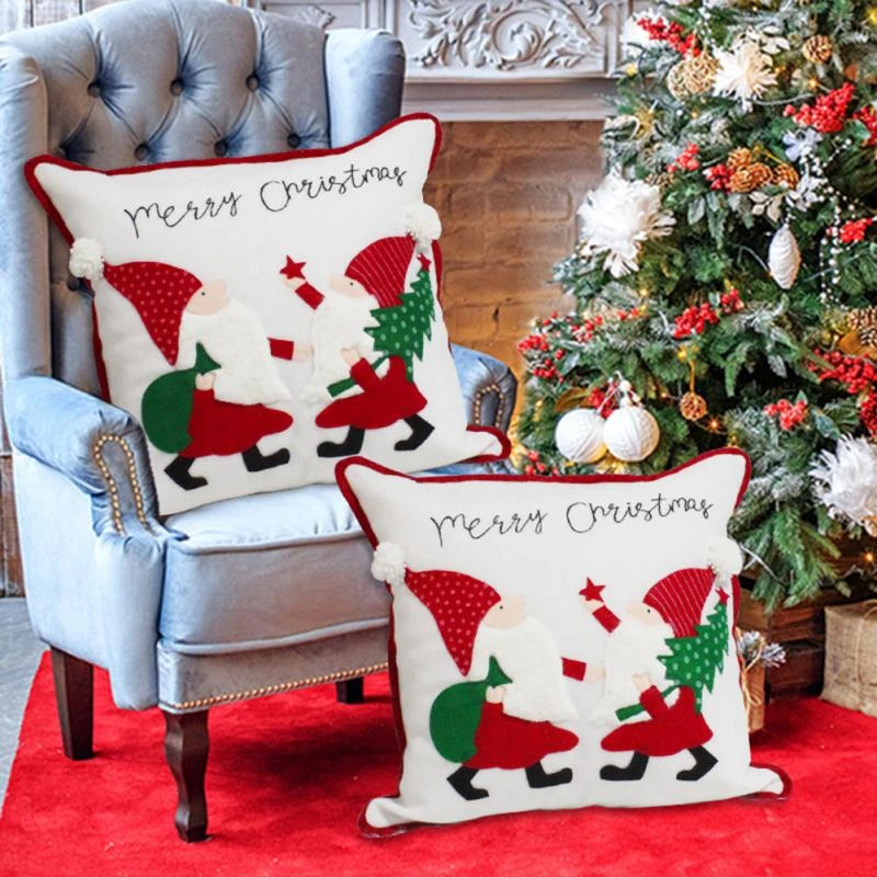 Pier Christmas 2022 Faceless Merry Christmas Cushion Cover Pillowcase 2022 Christmas  Decorations For Home Xmas Noel Ornament Sofa Happy New Year|Party Diy  Decorations| - Aliexpress