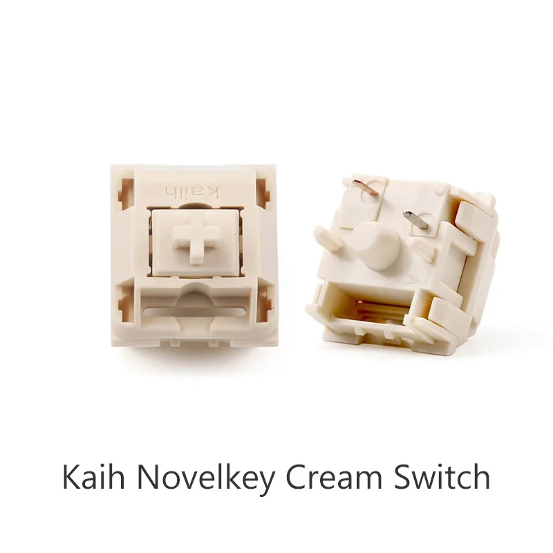 

Kaihua Novelkey Cream x Linear Milk Axis Switch Customized Mechanical Keyboard Axis Ice Cream Switch