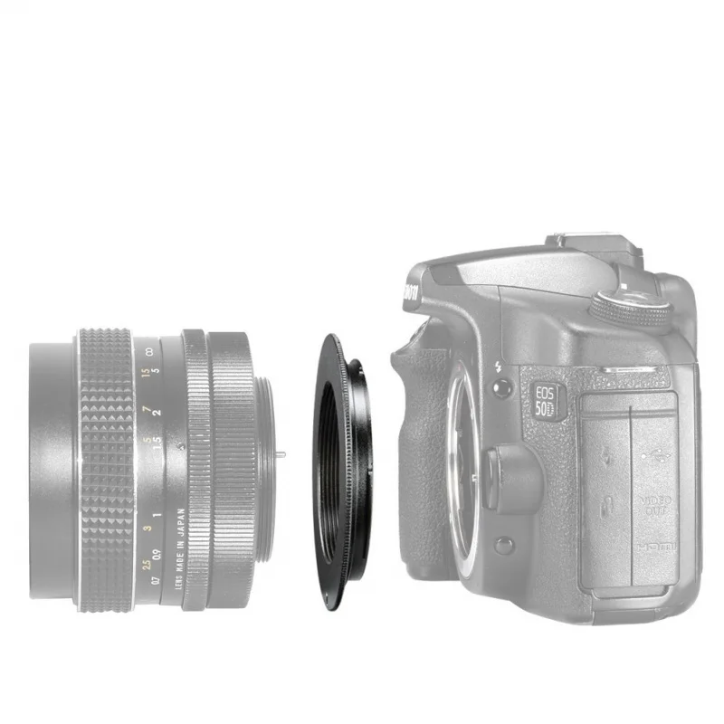 Черный металлический адаптер для крепления объектива M42 Canon EOS camera/Canon 1D 1DS Mark II III IV