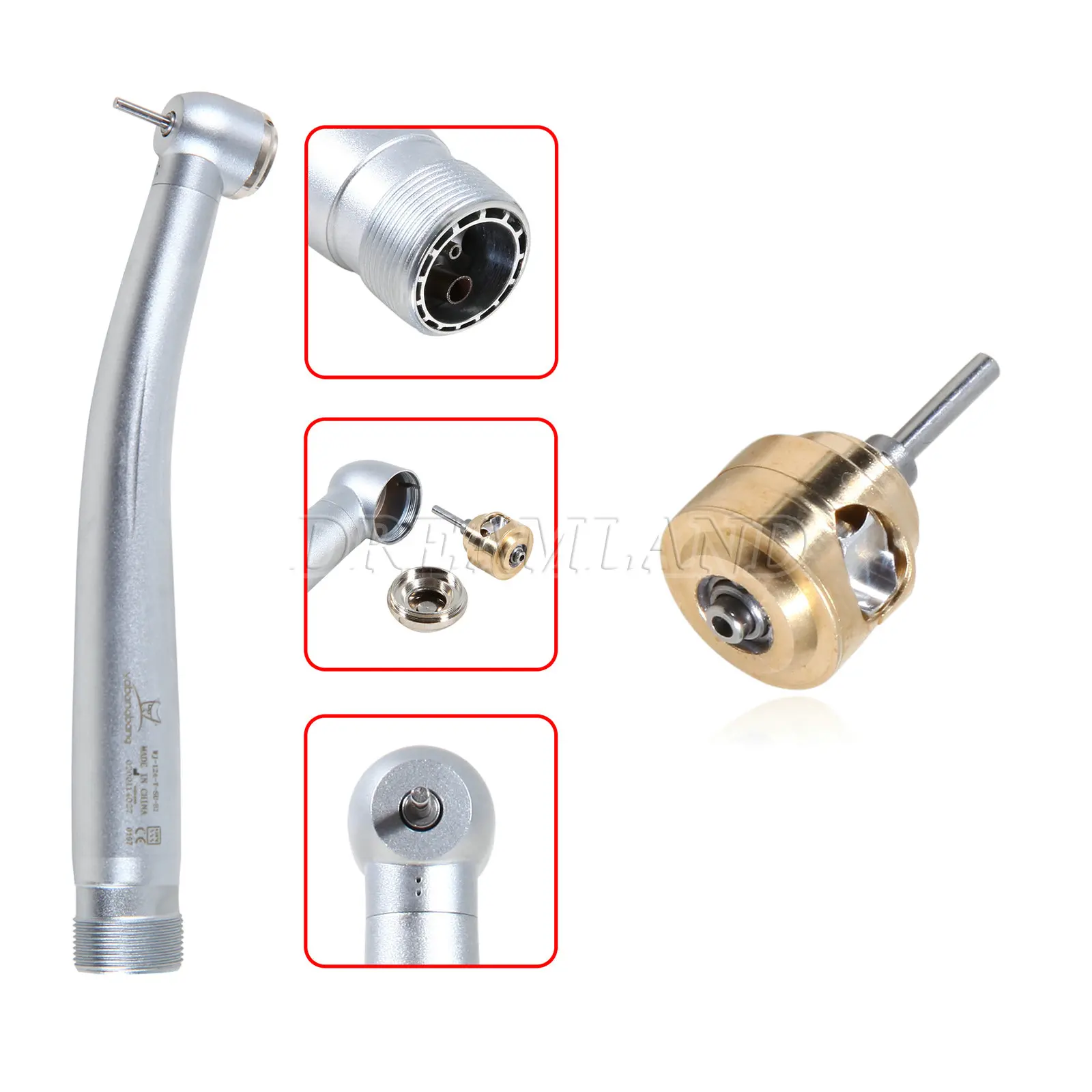 Rotore A Cartuccia A Spruzzo/Turbina A Pulsante A 2 Fori A Pulsante Standard Ad Alta Velocità Dentale Nsk Style