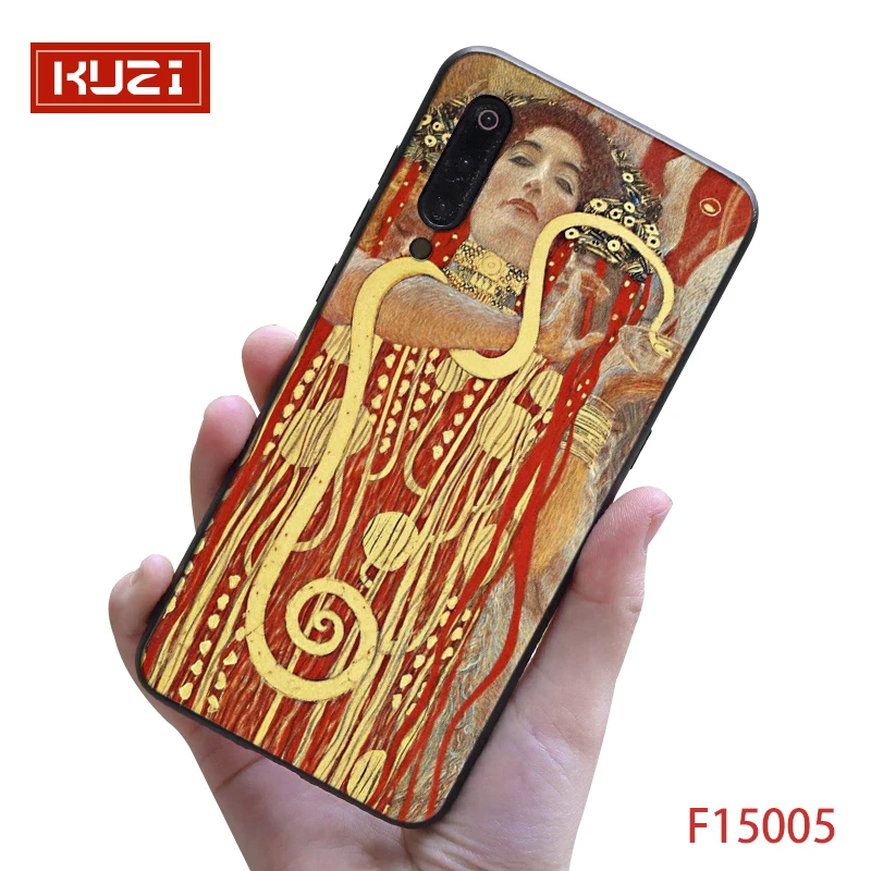 Мягкий силиконовый чехол Gustav Klimt The Kiss art painting с золотыми слезами для телефона samsung galaxy a50 a70 a30 a40 a20 s8 s9 s10 plus - Цвет: F15005
