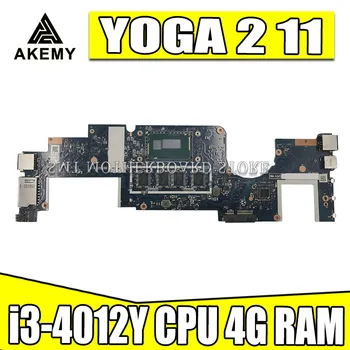 

NM-A341 motherboard For Lenovo yoga2 11 YOGA 2 11 laptop motherboard I3-4012Y CPU 4G RAM DDR3 NM-A341 mainboard 100% test work