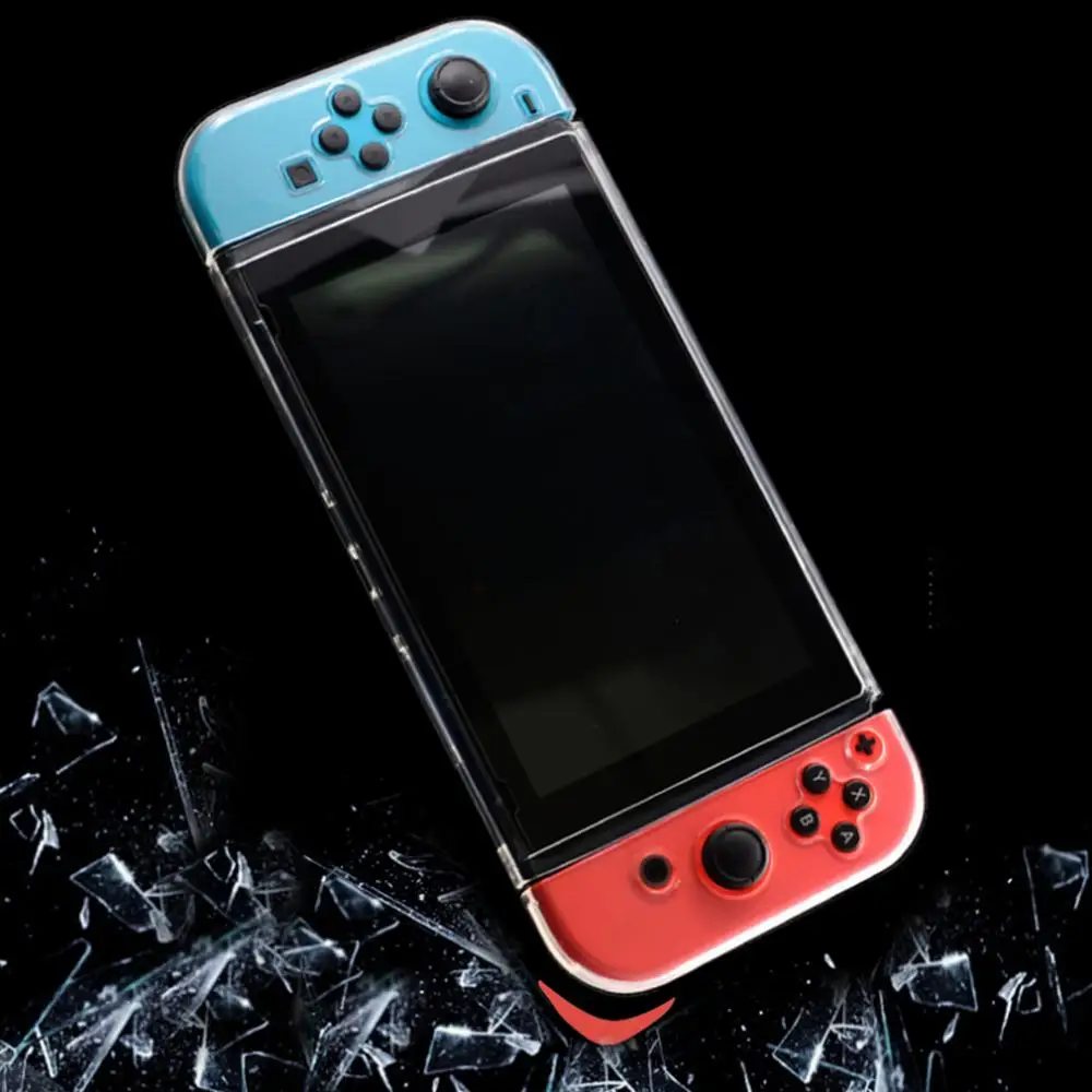 Прозрачный чехол для Nod Switch Host Съемная кристальная задняя крышка для Nitendo Switch NS NX Case Аксессуары