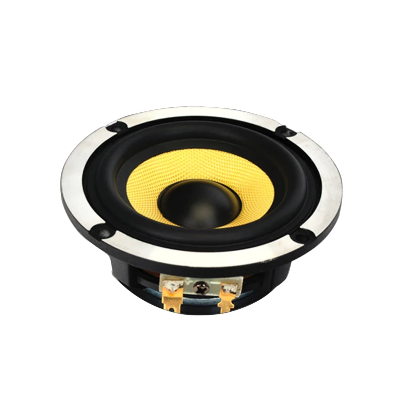 80W Mid Bass Speaker 3 Inch 4Ohm Mid Range Driver Fiber Glass Woofer Loudspeaker Home Theater DIY 1pc bluetooth speaker audio speakers tweeter speaker bookshelf speakers speaker repair parts
