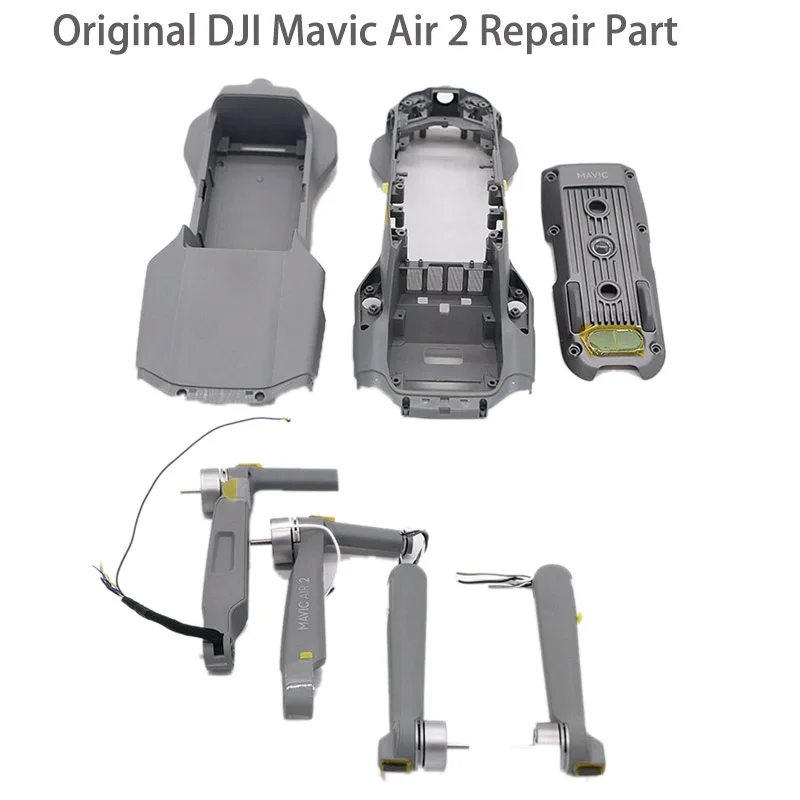 Оригинальный чехол DJI Mavic Air 2 для дрона задняя рука верхняя часть нижняя корпуса