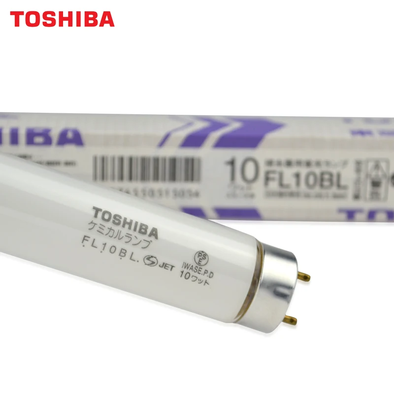 

For 10pcs,TOSHIBA FL10BL 10W fluorescent lamp tube,10WATT BL UVA Black Light,10 Watt 365nm linear bulb