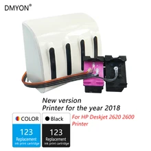 DMYON 123 XL Чернила, совместимый с Hp 123 с чернилами Hp Deskjet 2620 2600 принтеры новая версия принтера
