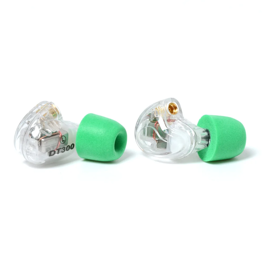 NICEHCK DT300 3BA лихорадка HIFI баланс Armatured 3 Sound Magic вкладыши Наушники бесшумные со съемным кабель MMCX для меломана - Цвет: Transparent