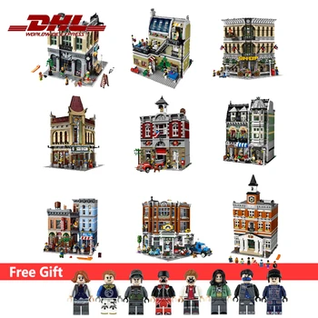 

City Street View Building Blocks Friends Bricks 10251 10224 10243 10246 10264 10211 10232 10185 10218 Toy