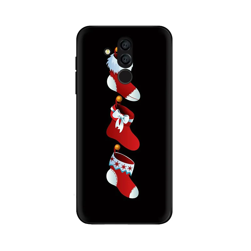 Счастливый год Merry Рождественская силиконовая чехол для телефона для huawei Y5 Y6 Y7 Prime Y9 Коврики 10 20 30 Pro Lite Nova 3 3i 4 5i - Цвет: B15