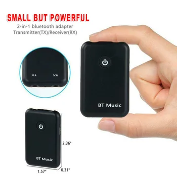 

2in1 Bluetooth V4.2 Wireless Audio Transmitters Receiver 3.5mm Adapter Stereo