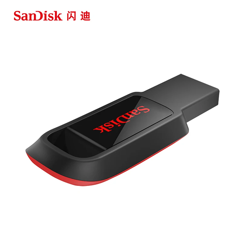 Флеш накопитель USB sandisk 32 64 128 16 ГБ мини флеш 2 0 флешка диск на ключ память для