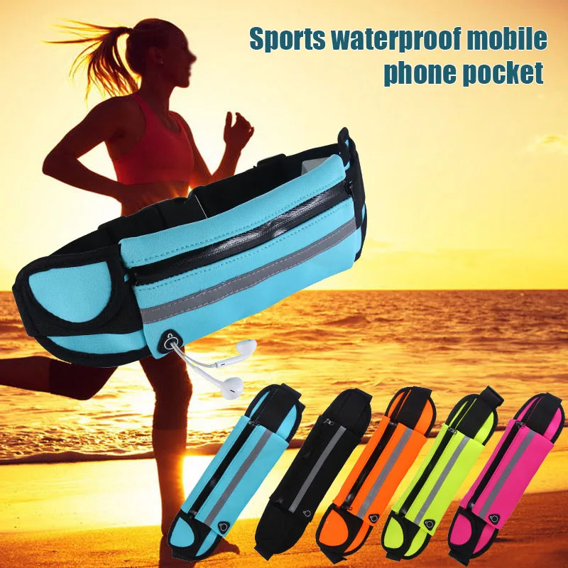 

Waterproof Running Belt Waist Pouch Fanny Pack Outdoor Camping Sport Hiking Zip Bag VDX99