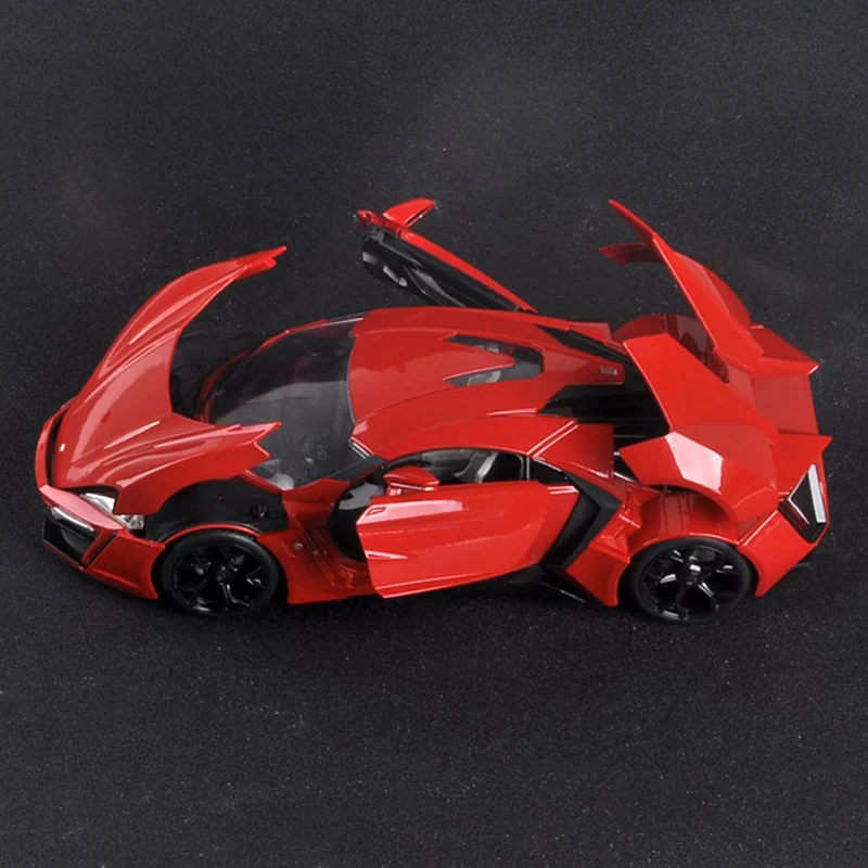 Jada литая в 1:18 машинка Форсаж Металлический Игрушечный Автомобиль ликан