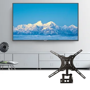 

LCD TV Bracket Rotating Telescopic Adjustable Rack Extension Arm Wall Mount Monitor Stand