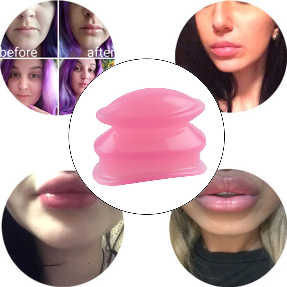 Women Sexy Cupping Cups Silicone Enlarger Portable Mini Maquiagem Makeup Suction Tools Bigger Lip Pump Enhancer Plumper