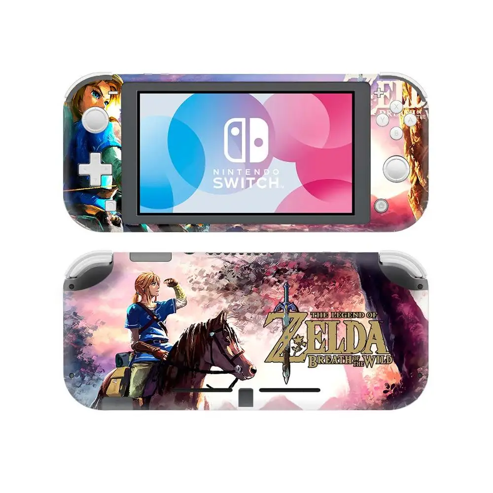 Rend switch Lite Skin The Legend of Zeldas Link пробуждающая наклейка для консоли и контроллера Switch Lite виниловые наклейки - Цвет: YSNSL0239