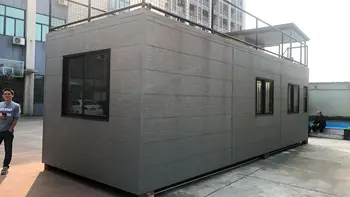 

Portable Multi-use Prefabricated Steel Frame Container House/Modular Container Home With Interior Decoration