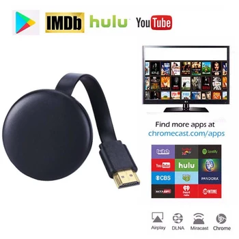 

2.4GHz TV Stick Video WiFi Display HD Screen Mirroring Dongle Receiver for Google Chromecast 2 3 Chrome Crome Cast Cromecast 2
