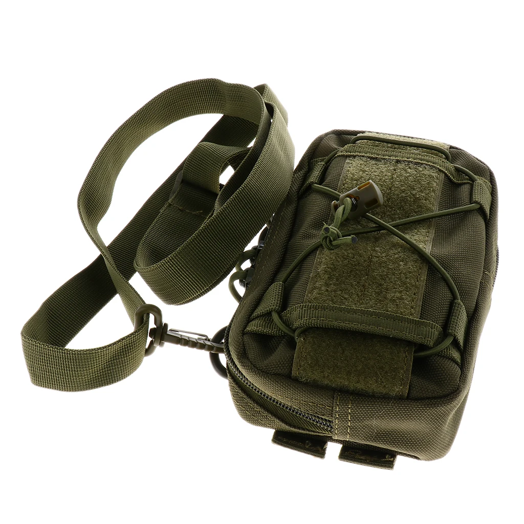 Army Green 19x12x5c Многофункциональная сумка на плечо Molle, поясная сумка для путешествий, альпинизма, охоты, рыбалки, кемпинга, велоспорта - Цвет: Army Green 19x12x5c