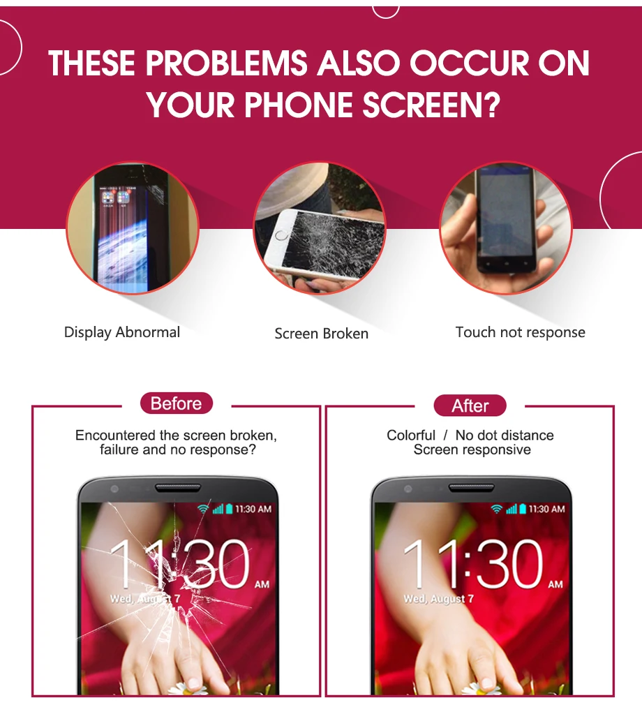 AAA для 5,2 ''LG G2 ЖК-дисплей рамка+ сенсорная панель дигитайзер для D802 D801 D803 F320K LS980 D800 F320L F320S D802TR