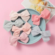 Pince à cheveux pour bébé fille, 1 pièce, pince à cheveux pour enfants coréens, mignonnes épingles à cheveux pour enfants 2020 coton, Barrette, accessoires pour cheveux, cadeaux 