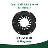 Sensor KT ebike V12L PAS, 6 sensores duales de pasillo, 12 señales de Pedal para bicicleta eléctrica ► Foto 2/6