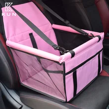 Переноска для автомобиля, дорожная сумка для собак, кошек, водонепроницаемая корзина, безопасная дорожная сетчатая подвесная сумка для домашних собак, сумка для сидения, корзина для переноски