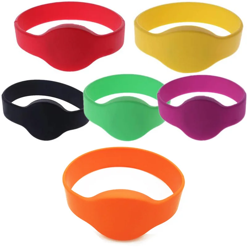 

Long Distance UHF RFID Silicone Wristband Waterproof 860-960MHz Alien H3 Chip Bracelet Tag Read Write for Access Control System