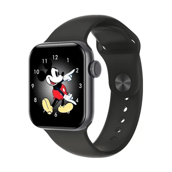 

Torntisc Smart Watch Men Women Mickey Wallpaper 3D Radian Panel Heart Rate Blood Pressure Measurement Clone for Apple Watch