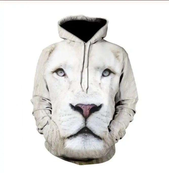 lion head hoodie
