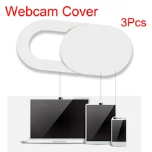 3 шт. пластиковые защитные наклейки для камеры ноутбук ПК планшетный ПК Мобильный анти-хакер подтягивающий защитный чехол для конфиденциальности белый