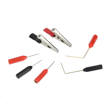 

Hot Universal Insulated Safety Multimeter Test Leads Piercing Needle Alligator Clip Non-destructive Pin Test Probes
