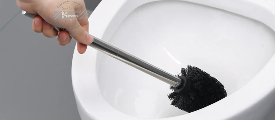 Konco туалетная щетка для уборки в ванной настенный с длинной ручкой бытовой набор полуавтоматические средства для чистки туалетов щетка для уборки дома