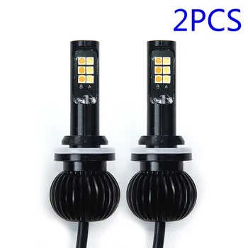 

White/Yellow LED Fog Light 880/881 COB Bulb For Car A2 2600LM 12W Lamps