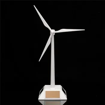

2 in 1 Solar Wind Generator Model and Exhibition Stand Windmill Educational Assembly Kit Desktop Decoration